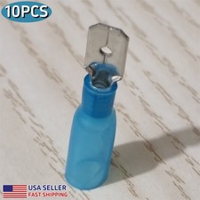 10pcs Male Spade Terminals 14-16AWG Heat Shrink Wire Connectors Quick Disconnect