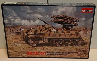 09 297 Roden 714  Sd. Kfz. 4/1 (8 cm) Raketen-Vielfachwerfer auf Panzerwerfer 42