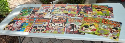 Vintage 21 The Beano Comics UK  Year 2001 free gifts On Some Magazines WWE +