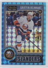 2014-15 O-Pee-Chee Platinum Blue Cubes 26/65 Griffin Reinhart #192 xp6
