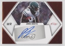 2023 SAGE High Series Auto Red James Bostic #A-JB4 Auto 4z8