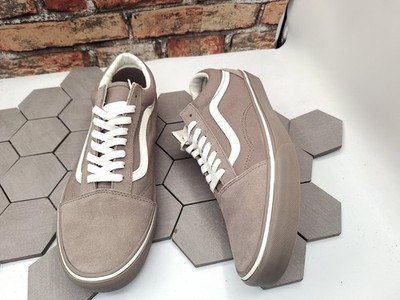 Vans Old Skool Pop Gray Suede Canvas Skate Shoes Men\'s 11.5 Women\'s 13 Sneakers Vans Old Skool Pop Gray Suede Canvas Skate Shoes Men main image 4