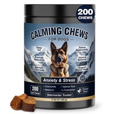 Calming Chews for Dogs 200ct, Dog - Anxiety and 200 pcs, Blue