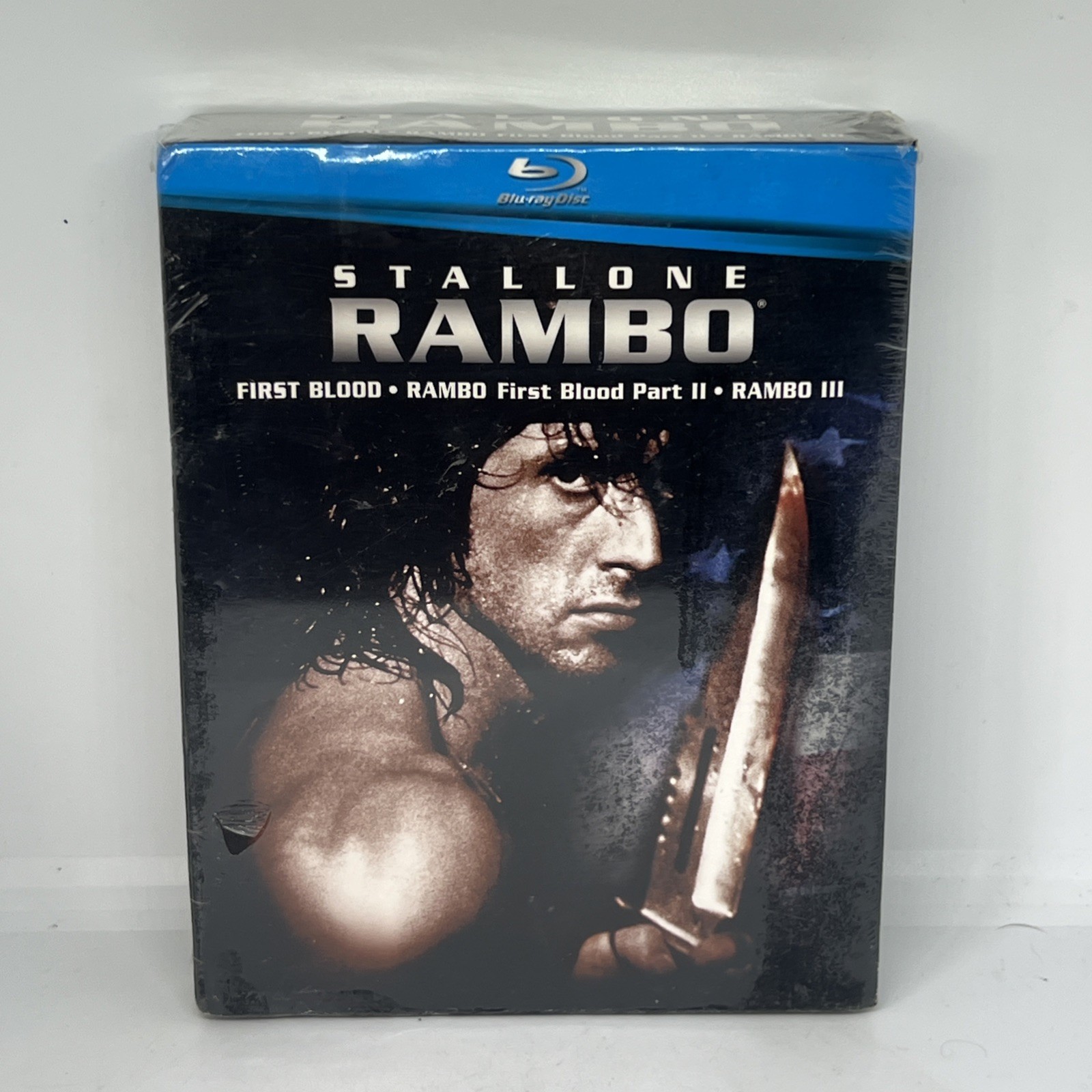 Rambo 1-3 (Blu-ray) Stallone Sylvester Sylvester Stallone New Sealed