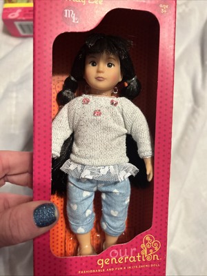 Our Generation Mini May Lee Doll 6 Inch Doll Cute Outfit