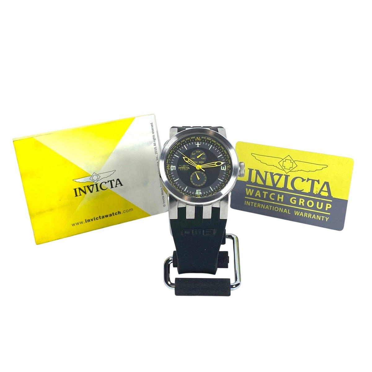 Invicta DNA Aviation Model 44225 Mens Watch 46mm WR 100m Dual