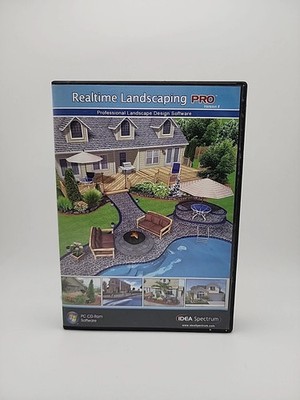 Realtime Landscaping Pro 2010 Very Good Condition Includes Documentation 