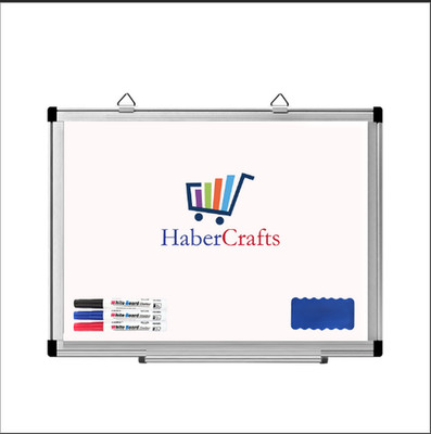 Habercrafts Magnetisches Whiteboard trocken abwischbares Whiteboard mit 3 Farbstiften Radierer