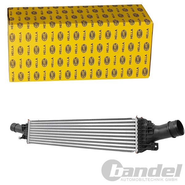 Hella LadeluftkÜHler TurbokÜHler Passend FüR Audi A4 A5 A6 A7 Q5 Porsche Macan-image
