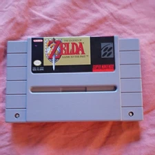 Authentic Nintendo SNES Legend of Zelda A Link To the Past Cartridge | Tested