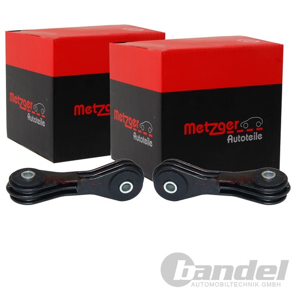 2X Metzger Koppelstangen Satz Vorne Beidseitig Passend FÜR Seat Leon Toledo-image