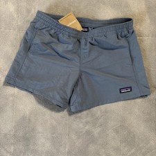 Patagonia Kids' Baggies Shorts Utility Blue 4" Unlined Size XL