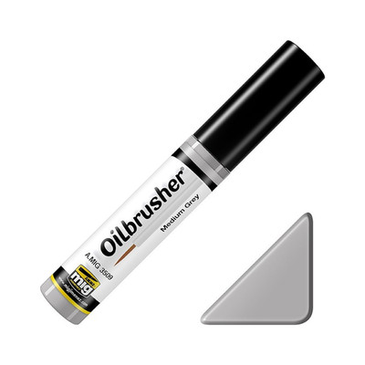 AMMO A.MIG-3509 Oilbrusher - Medium Grey