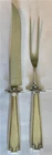 Gorham Etruscn Pattern Sterling Handle Carving Set 2 Piece No Mono 1913