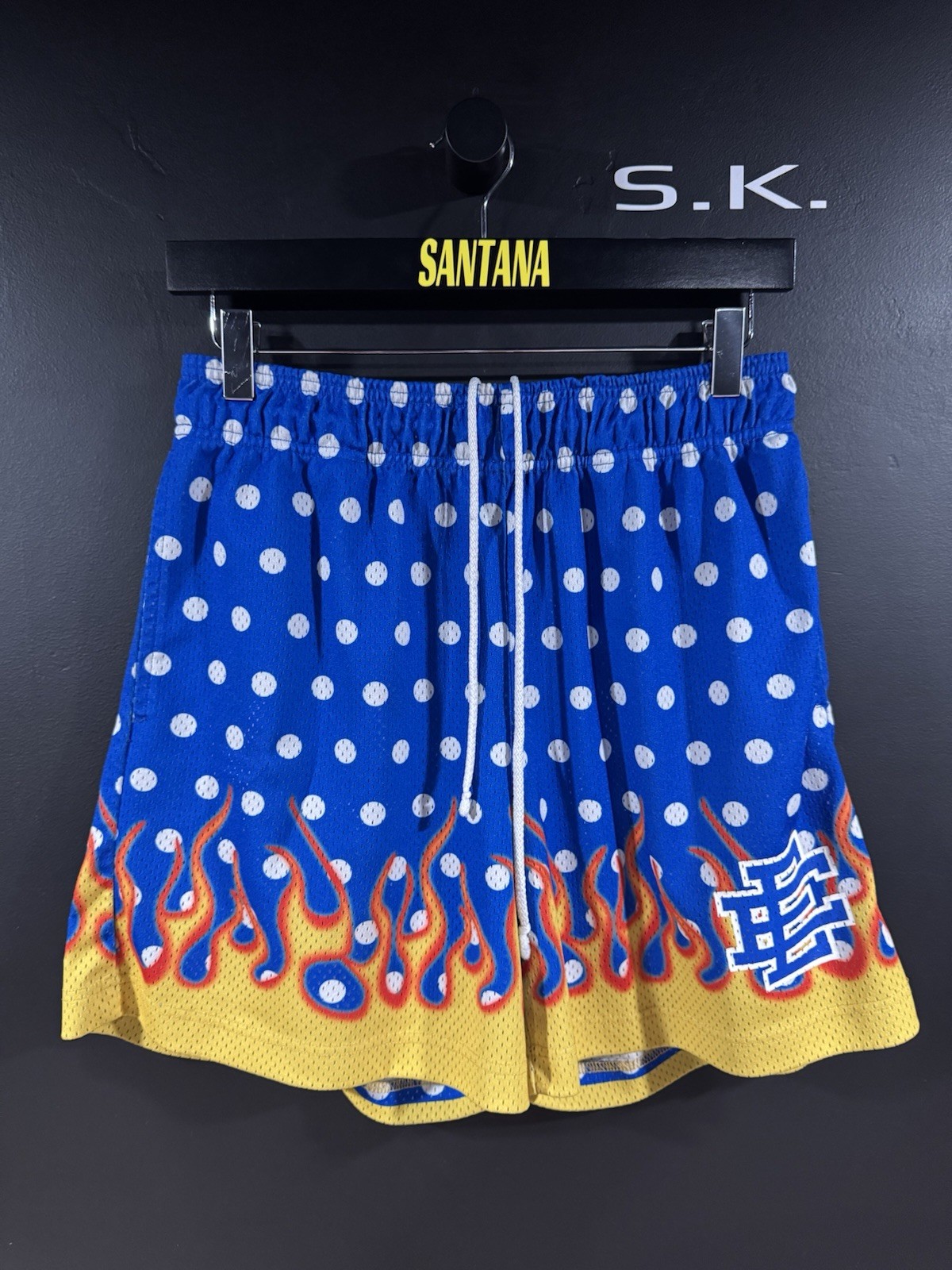 Eric Emanuel EE Polka Dots Flames Basic Shorts M - image 1