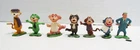 MARX 1960's TOP CAT TV TINYKINS TINYKIN SET OF 7 BENNY SPOOK CHOO CHOO MORE!