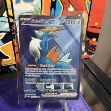 2026 Pokémon Cobalion ex 103/086 CRI EN Full Art Ultra Rare Holo Pokemon Card