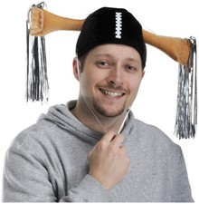 Plush Football Shaker Cap for Halloween - Beistle