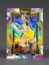Rickea Jackson 2025 Panini Select WNBA Jazz Prizm SSP Concourse #58 Sparks