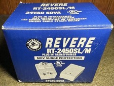Revere RT-2450SL/M Plug-In Transformer Surge Protector Power Module.