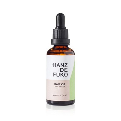 Hanz de Fuko Hair & Beard Oil - Organic Hydrating Blend, 1.76oz