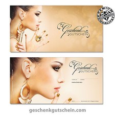 Gutscheinkarten "DINlang" für Kosmetik, Beauty, Nagelstudio KS9269