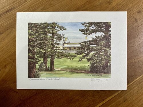 Limited Edition Tracey Yager ‘Government House’ Print - Picture 1 of 5
