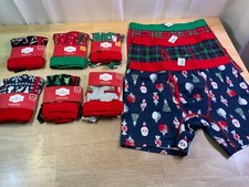 New Men's Holiday Time Boxer Brief Tagless 1 Piece Sz S-XL-U PICK  