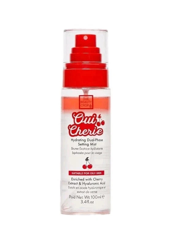The Beauty Crop Oui Cherie Hydrating Dual Phase Setting Mist 100ml