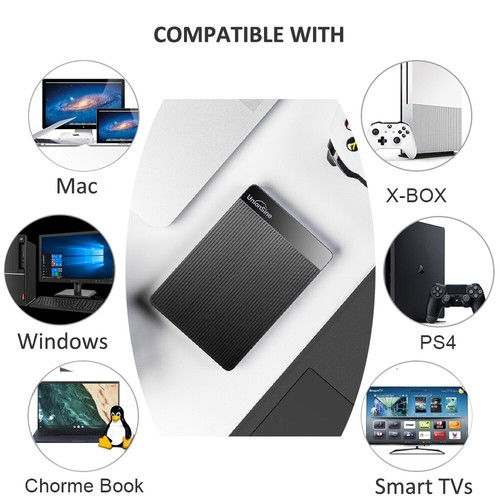 Ultra Slim 2.5" External Hard Disk Drive USB3.0 320GB 500GB 1TB 2TB Extended HDD - Picture 12 of 15