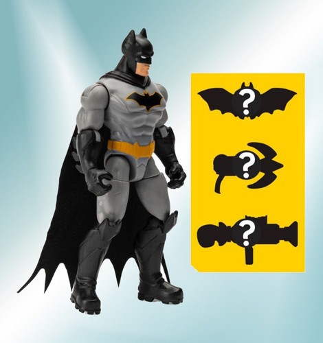 DC Comics Batman the caped crusader Actionfigur "grey/black outfit" Spin Master - Picture 14 of 14