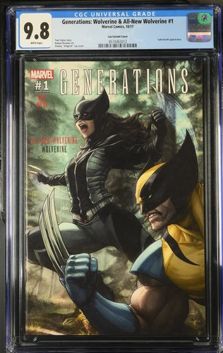 Generations: Wolverine #1 Stanley 'Artgerm'  Lau Color Variant CGC 9.8
