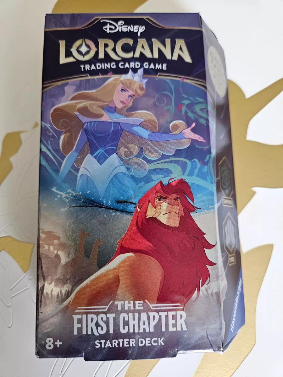 Disney Lorcana: The First Chapter Starter Deck - Sapphire & Steel (Aurora &  Simba) rendelés, bolt, webáruház