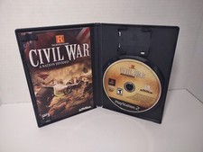 History Channel: Civil War A Nation Divided for Playstation 2 PS2 Complete