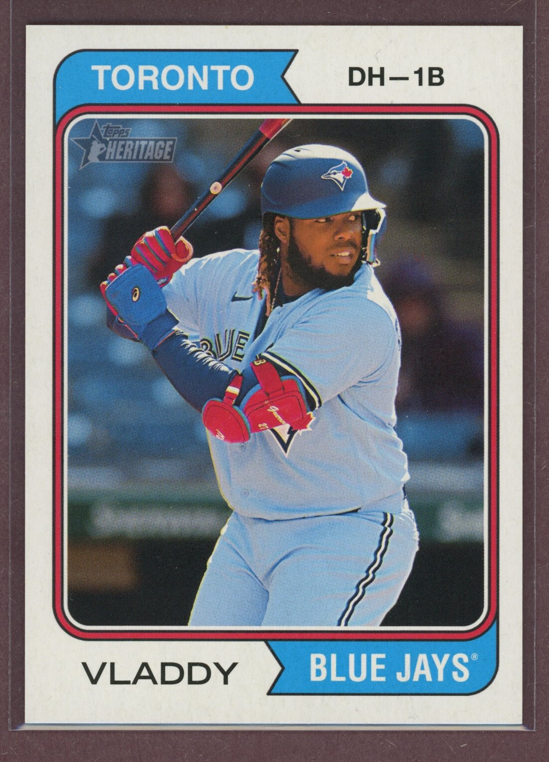 2023 Topps Heritage Nickname Variation #460 Vladimir Guerrero Jr. "Vladdy"