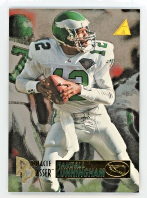 1995 Pinnacle Trophy Collection Randall Cunningham Card #206