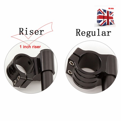 FXCNC Riser Raise Clamps 50mm For most motorcycle Bike 7/8" (22mm) Clipons Fork - Picture 3 of 9