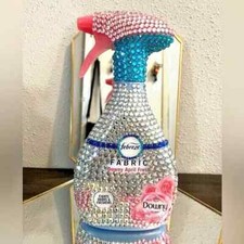 Febreze Downy April Fresh CUSTOM BLING BEDAZZLED BOTTLE refill bottle     