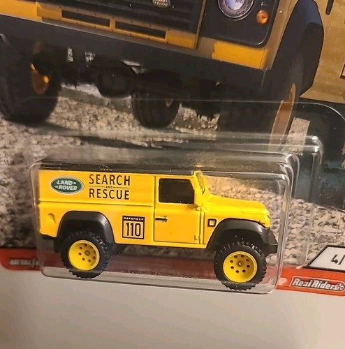 Hot Wheels Car Culture Wild Terrain Land Rover Defender 110 Hard Top NEW 4/5 - Picture 8 of 8