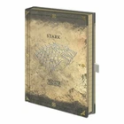Game Of Thrones Worn Stark Premium Notebook Journal Official Licensed A5 Hard