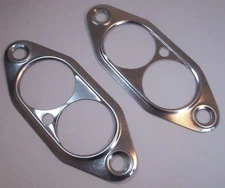 DUAL PORT INTAKE MANIFOLD GASKETS SET OF 2 (PAIR) VOLKSWAGEN T1 BUG T2 BUS GHIA 