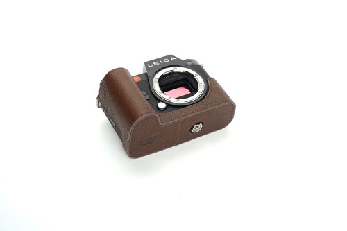 Genuine Real Leather Half Camera Case Bag Cover for Leica SL3 SL2 SL2-S SL - Picture 108 of 108