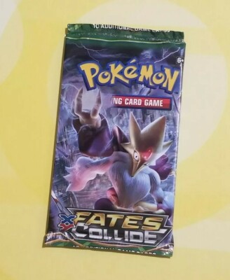 Sealed - ERROR CRIMP CUT - XY Fates Collide Booster Pack Pokemon | eBay