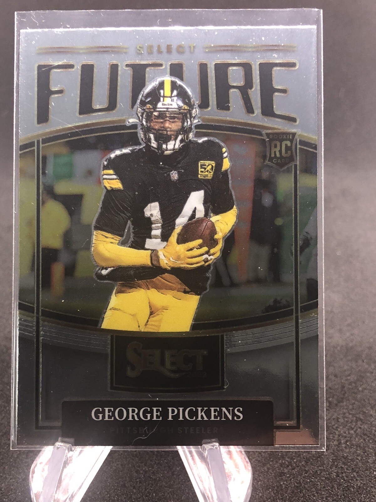 2022 Select Football George Pickens Select Future Insert #SF-9 RC Steelers