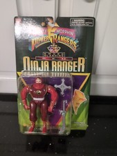 Ninja Ranger Red Mighty Morphin Power Ranger Bandai 1995 Damaged Packaging