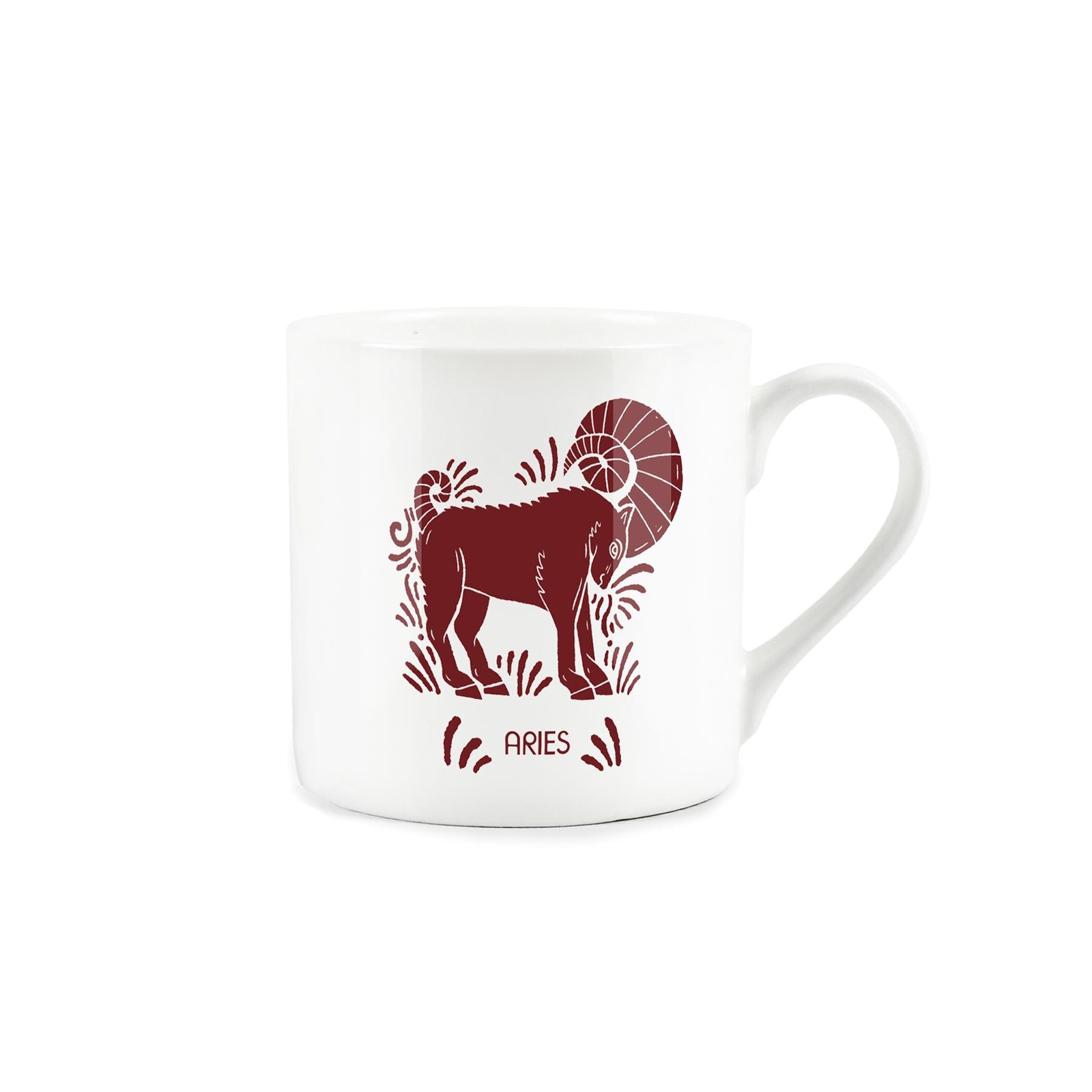 Purely Home Bone China Zodiacs Star Sign Gift Mug - Aries