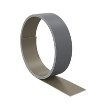 GoodHome Titan grey Worktop edging tape, 3m x 42mm