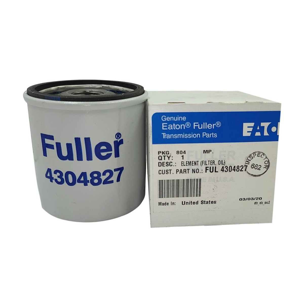 EATON FULLER FILTER, OIL FUL-4304827 | eBay