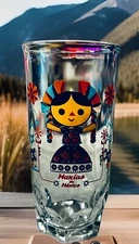 VTG. CRISA Marias De Mexico Oaxaca Limited Edition Paulo V 5” Slim Juice Glass