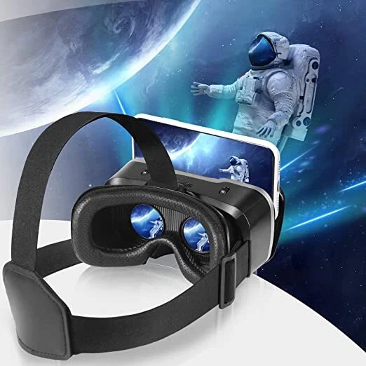 LAHappy Gafas VR 3D Glasses con Control Remoto para teléfonos móviles de  4.5 a 6.0 Pulgadas